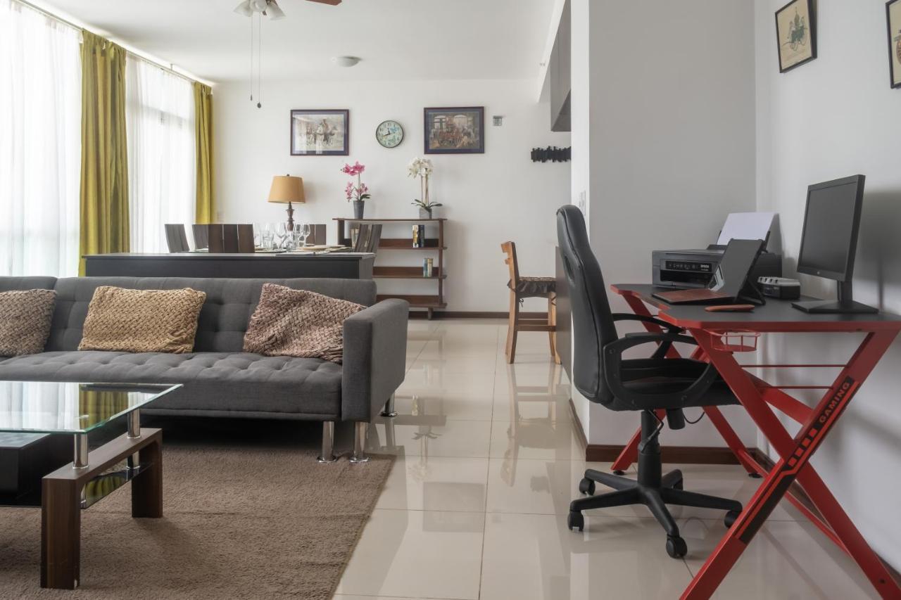 Lujoso Condominio Con Lavadora Y Secadora, S. Jose San José Buitenkant foto
